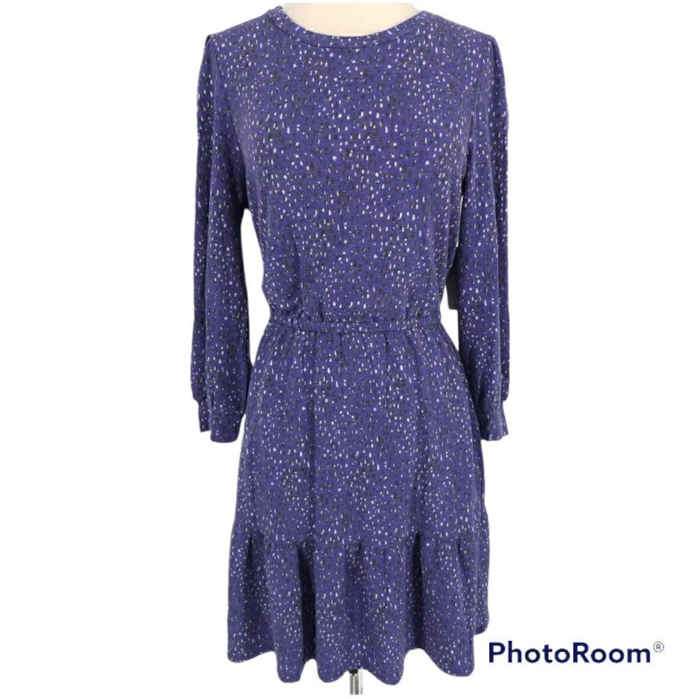 Collective Concepts Purple Polka Dot Dress NWT. XL